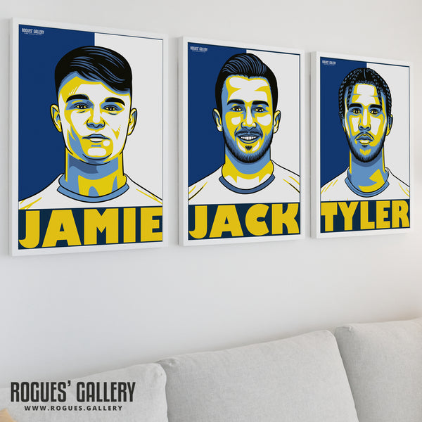 Roberts - Leeds Utd - A3 Print