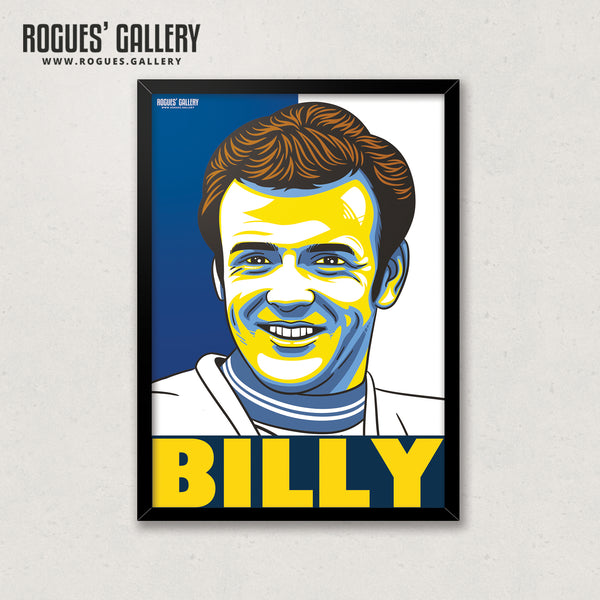 King Billy - Leeds Utd - A3 Print