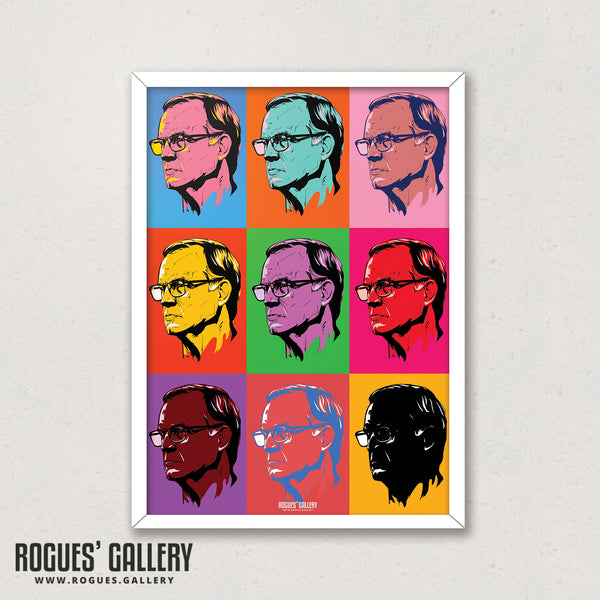 Bielsa - Leeds Utd - Pop Art - A0, A1, A2 and A3 Print