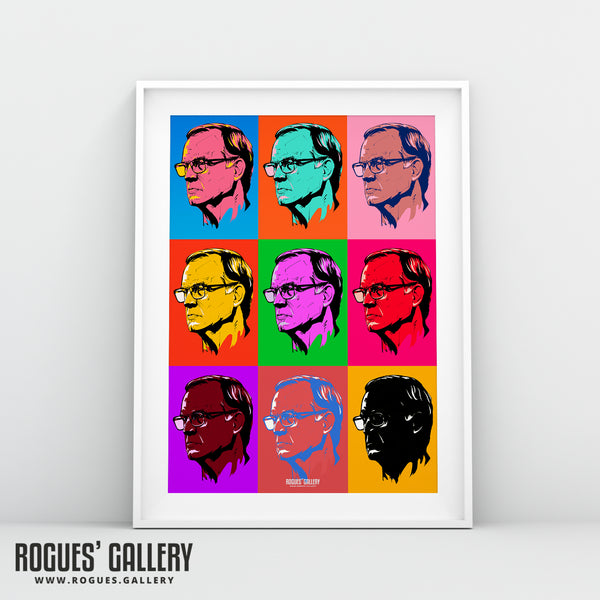 Bielsa - Leeds Utd - Pop Art - A0, A1, A2 and A3 Print