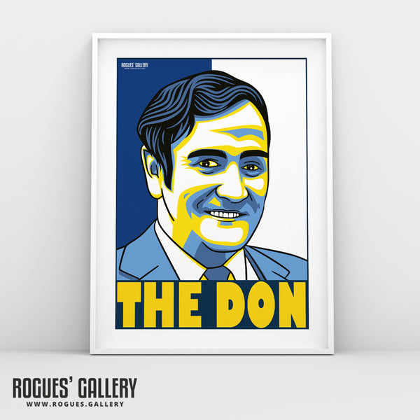 Don Revie - Leeds Utd - The Don - A3 Print