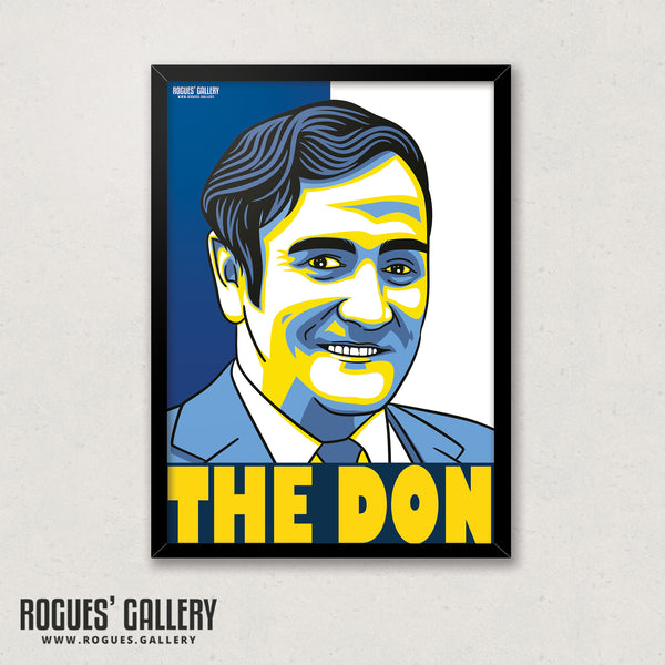 Don Revie - Leeds Utd - The Don - A3 Print