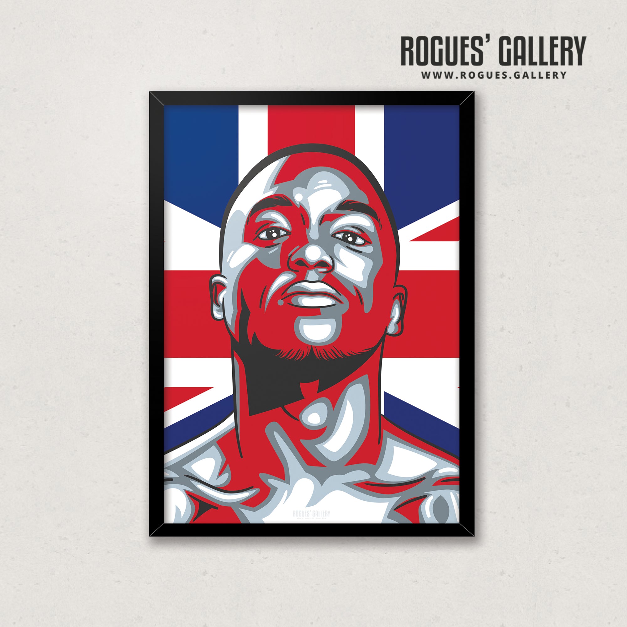 Ekow Essuman - Nottingham Boxer - A3 Print