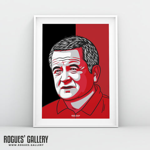 Chris Wilder Icon - Sheffield United Boss - A3 Print