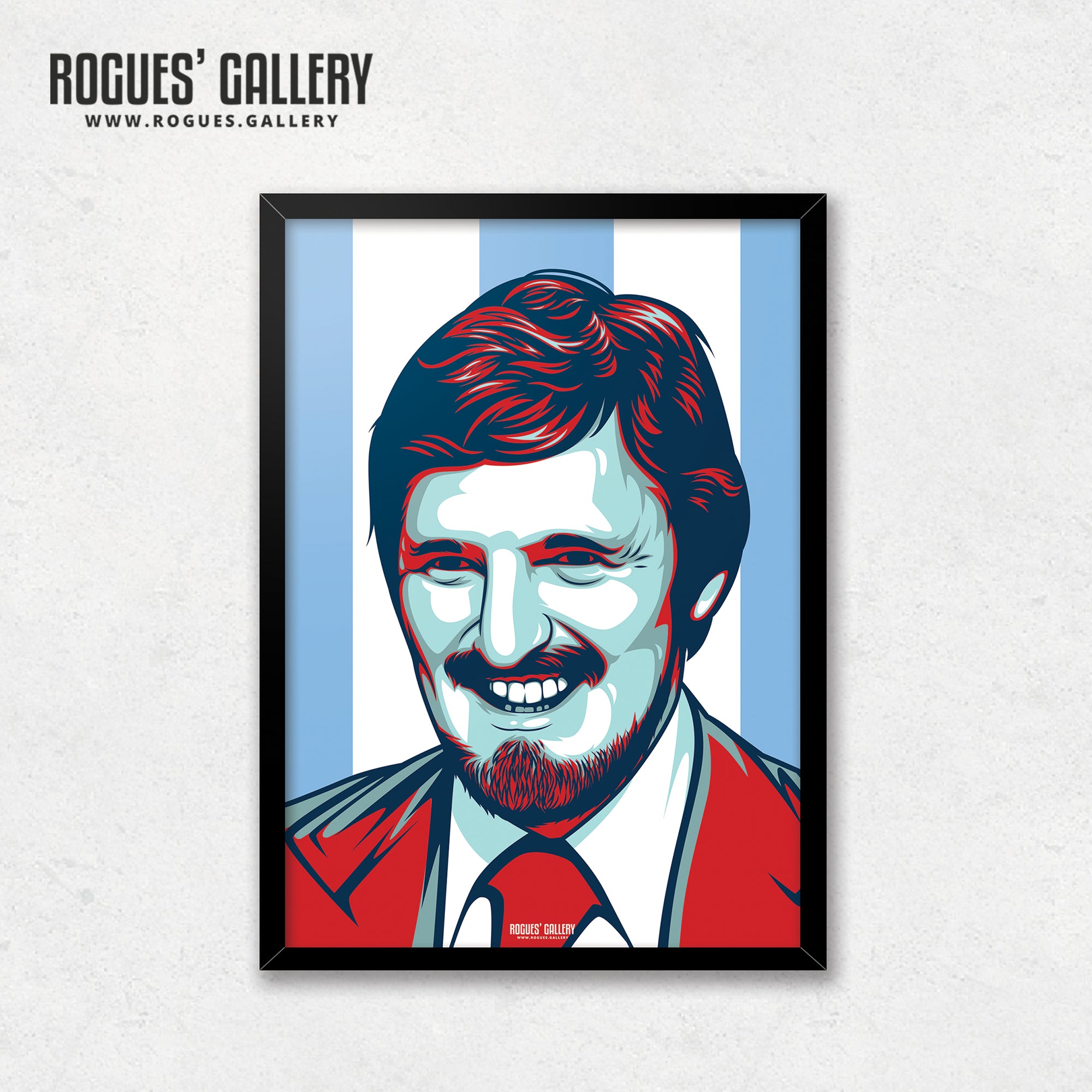 Jimmy Hill Icon - A3 Print