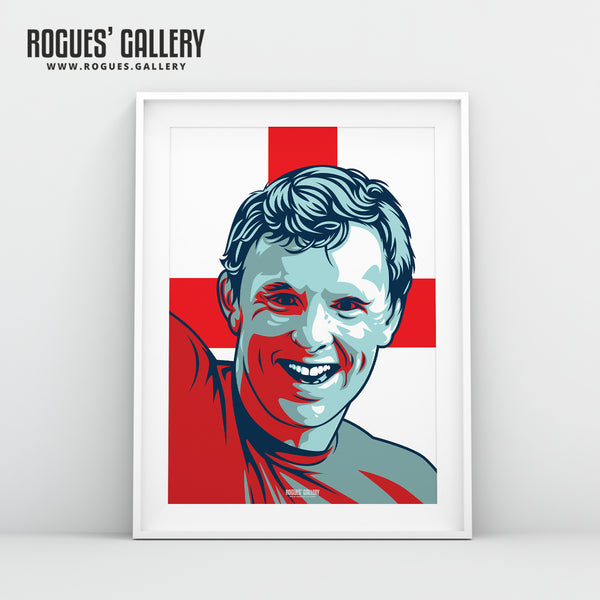 Bobby Moore Icon - A3 Print