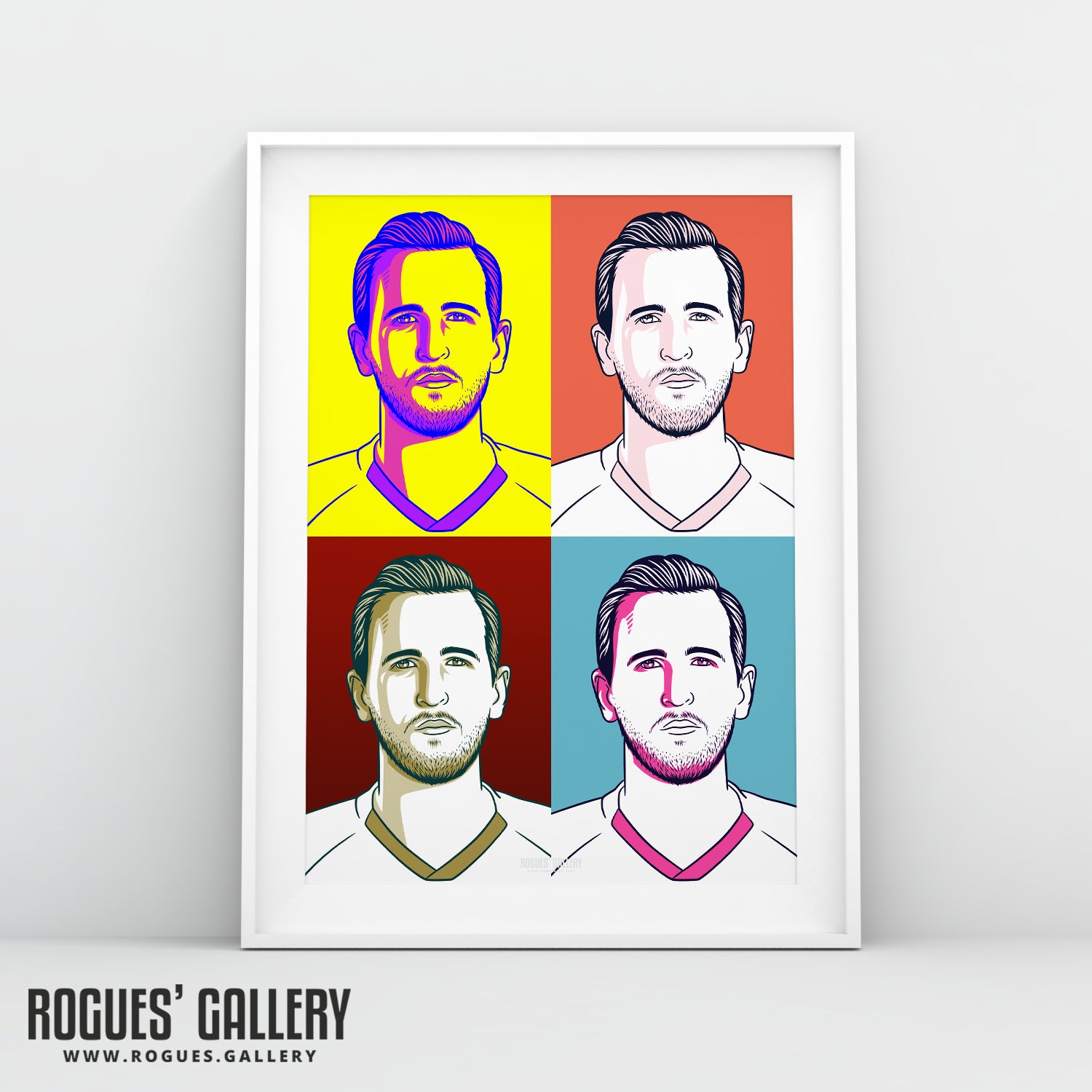 Harry - #GetBehindTheLads Pop Art - A3 Print