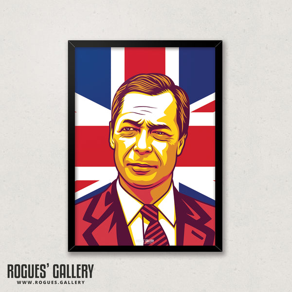 Catalyst - Nigel Farage - Politics Series A3, A2, A1 or A0 Print
