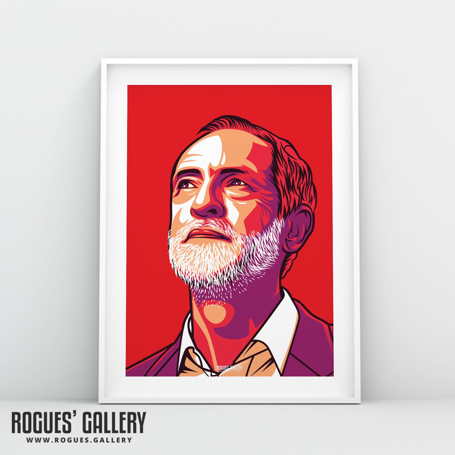 Comrade - Jeremy Corbyn - Politics Series A3, A2, A1 or A0 Print