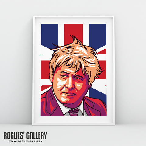 BoJo - Boris Johnson - Politics Series Prints - A3, A2, A1 & A0 Sizes