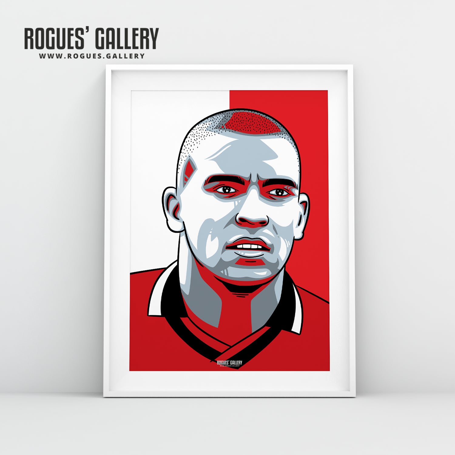 Stan Collymore - #GetBehindTheLads - A3 Print