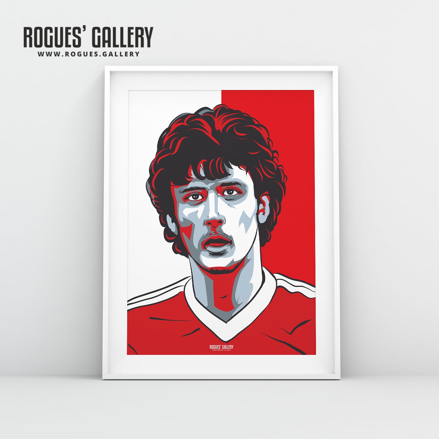 Garry Birtles - #GetBehindTheLads - A3 Print