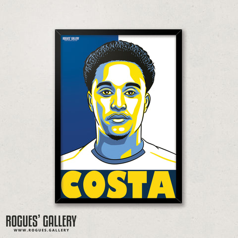 Costa - Leeds Utd - A3 Print
