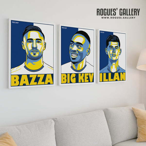 Douglas - Leeds Utd - A3 Print