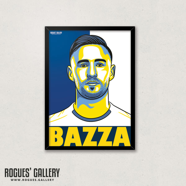 Douglas - Leeds Utd - A3 Print