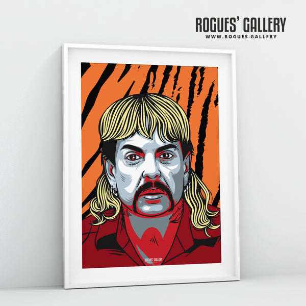 Joe Exotic: The Tiger King - A3 Print