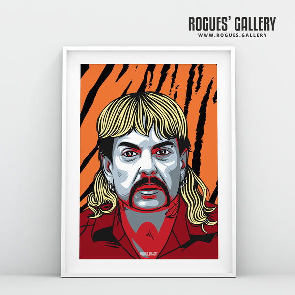 Joe Exotic: The Tiger King - A3 Print