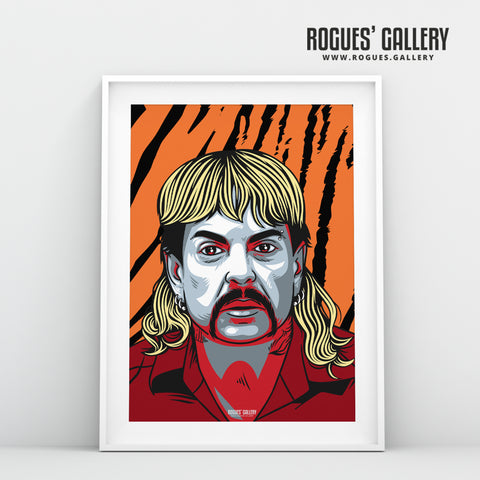 Joe Exotic: The Tiger King - A3 Print