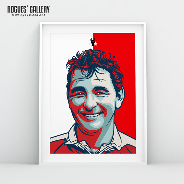 Clough & Taylor - Classic Red & White - Set of two A3 Prints