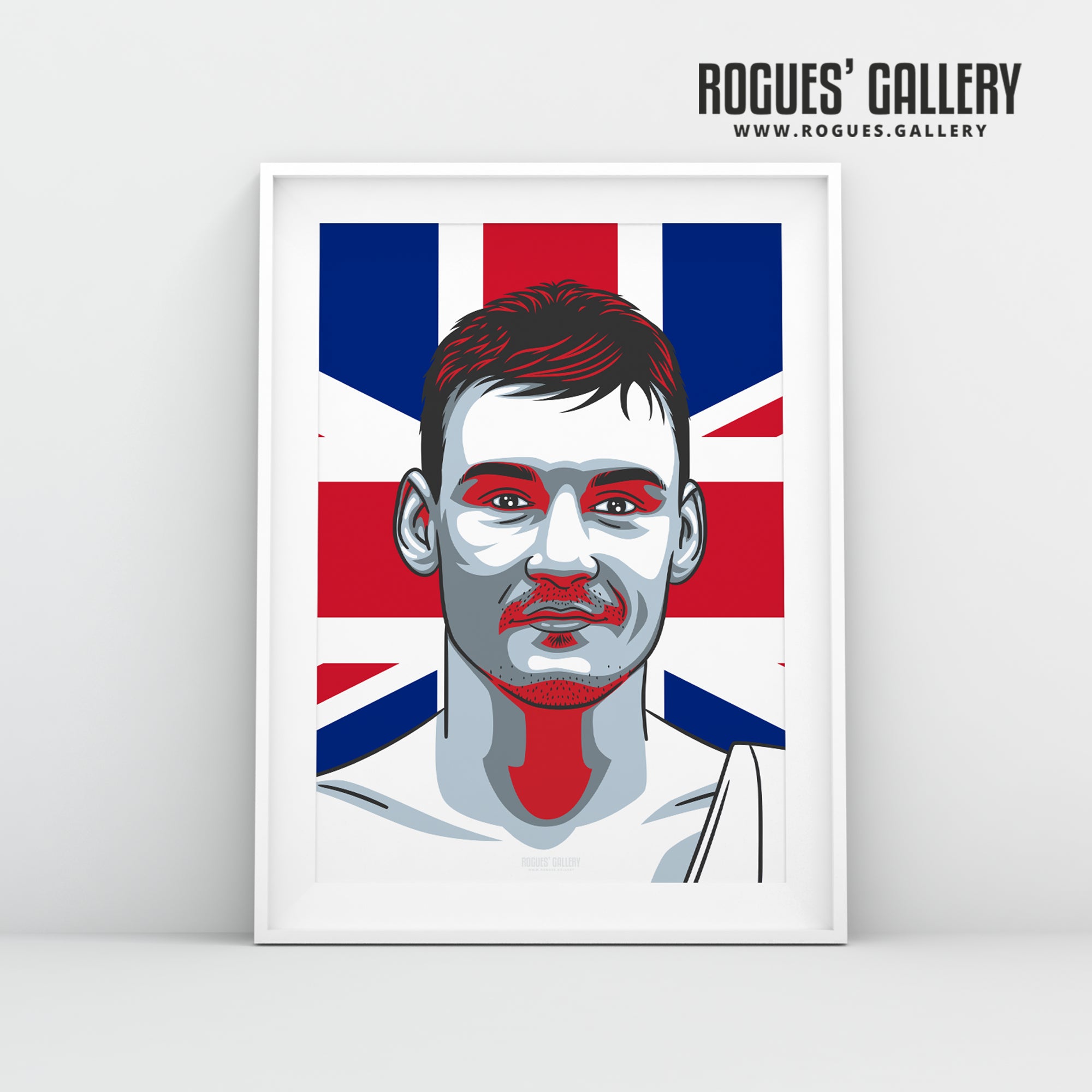 Leigh Wood - Nottingham Boxer - A3 Prints