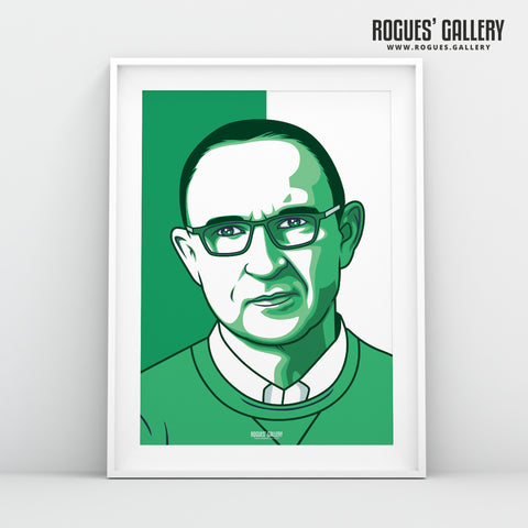 Martin O'Neill - Irish Icon - A3 Print