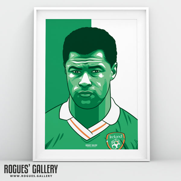 Paul McGrath - Irish Icon - A3, A2, A1 or A0 Print