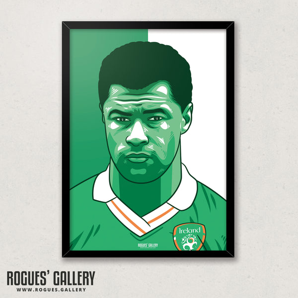 Paul McGrath - Irish Icon - A3, A2, A1 or A0 Print