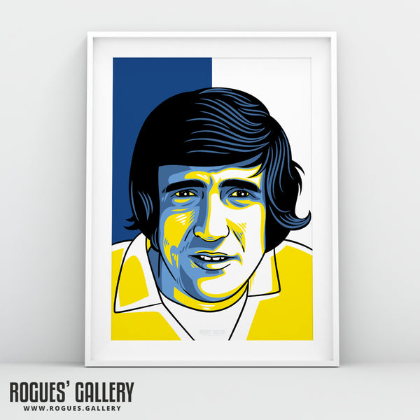 Norman Hunter - Leeds Utd - A3 Print