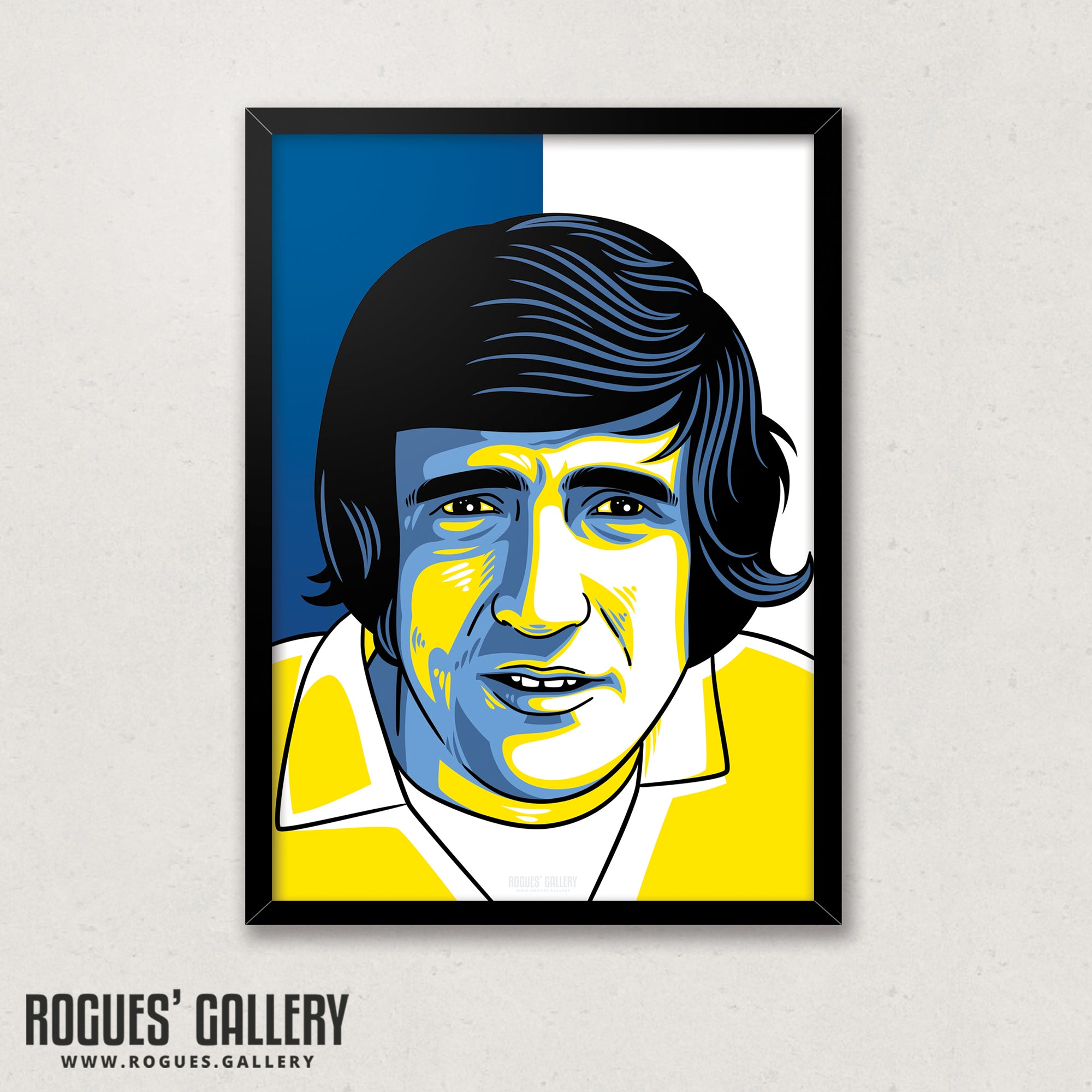 Norman Hunter - Leeds Utd - A3 Print
