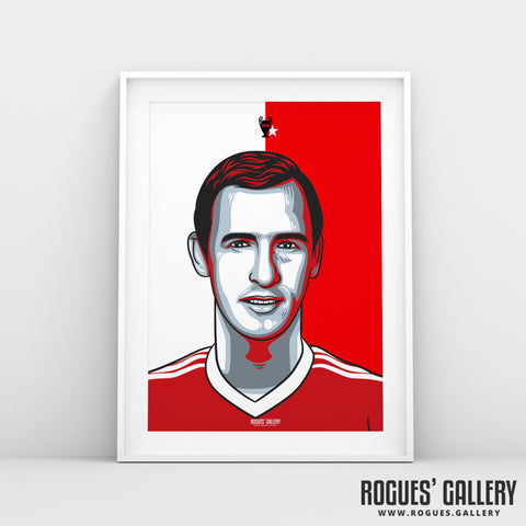 John McGovern - #GetBehindTheLads - A3 Print