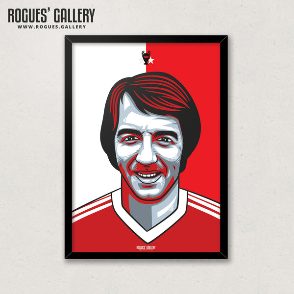 Frank Clark - #GetBehindTheLads - A3 Print