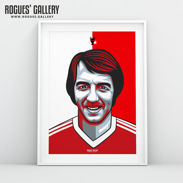 Frank Clark - #GetBehindTheLads - A3 Print