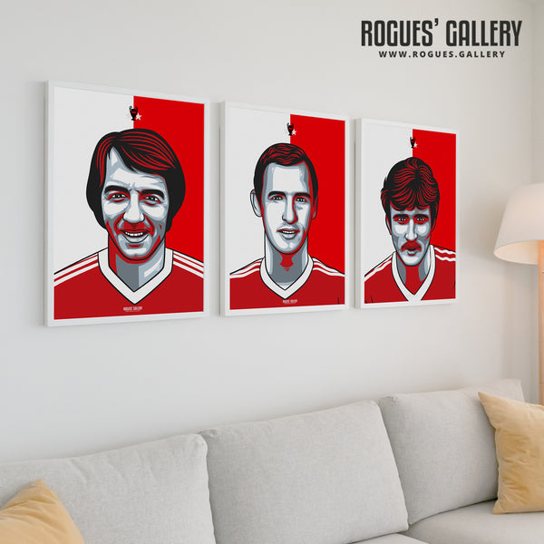 Frank Clark - #GetBehindTheLads - A3 Print