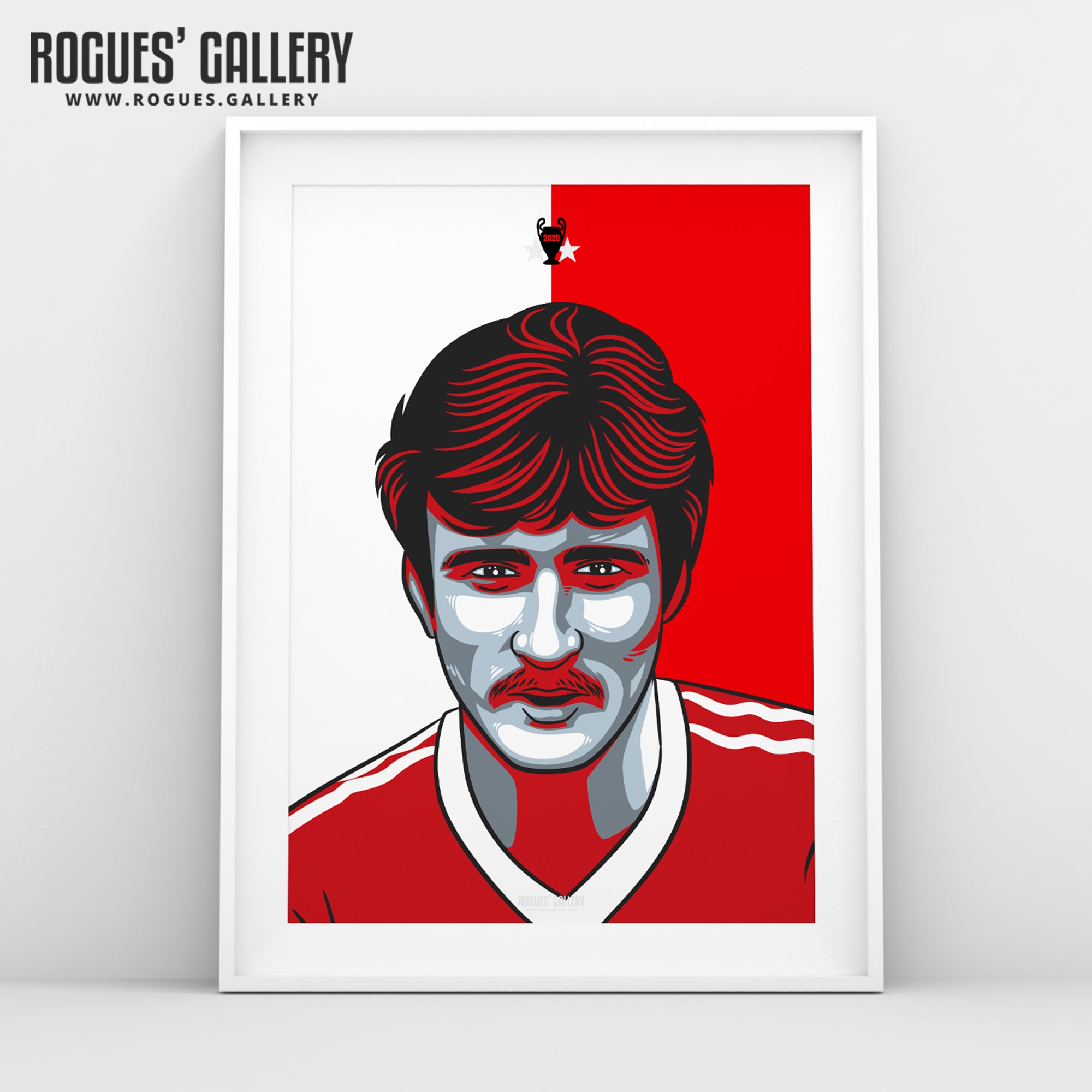 Garry Birtles - #GetBehindTheLads - A3 Print
