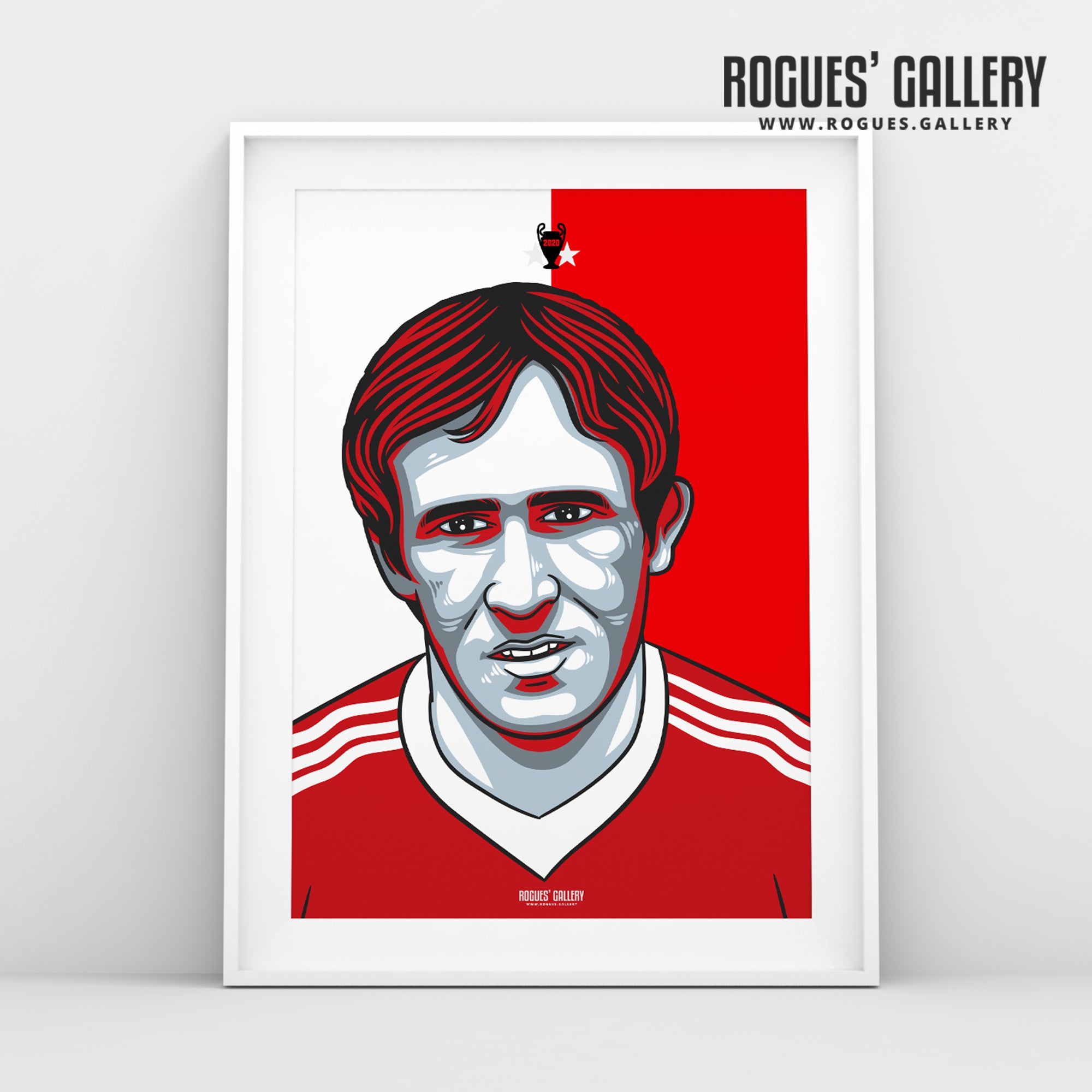 Ian Bowyer - #GetBehindTheLads - A3 Print