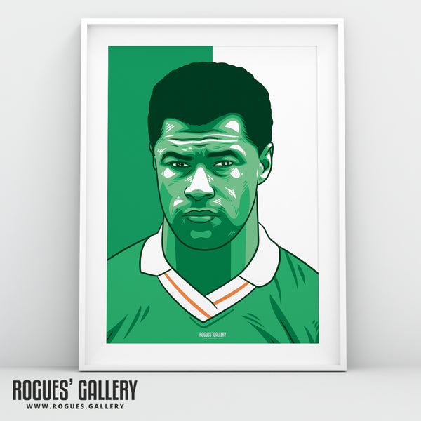 Paul McGrath - Irish Icon - A3, A2, A1 or A0 Print