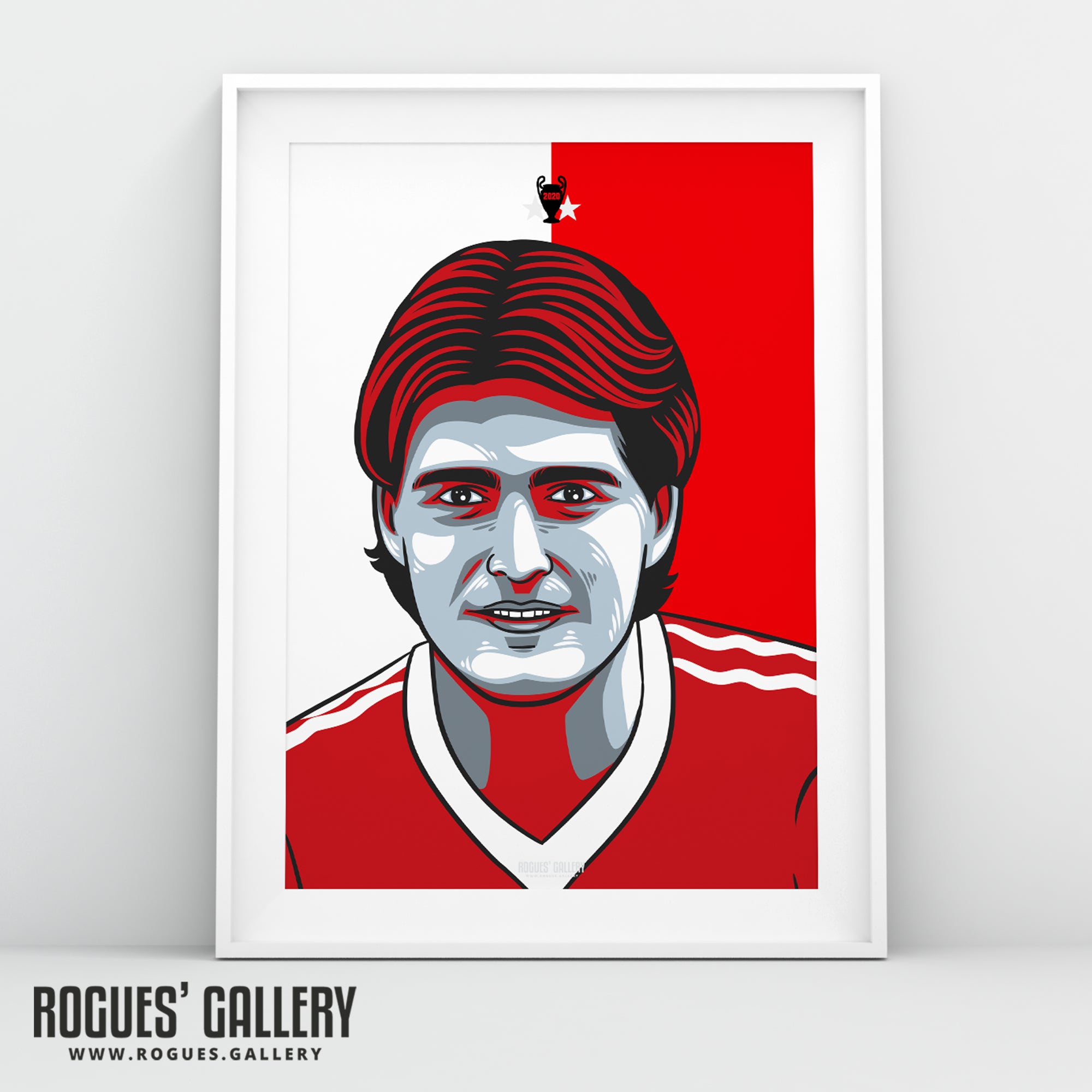 Garry Mills - #GetBehindTheLads - A3 Print