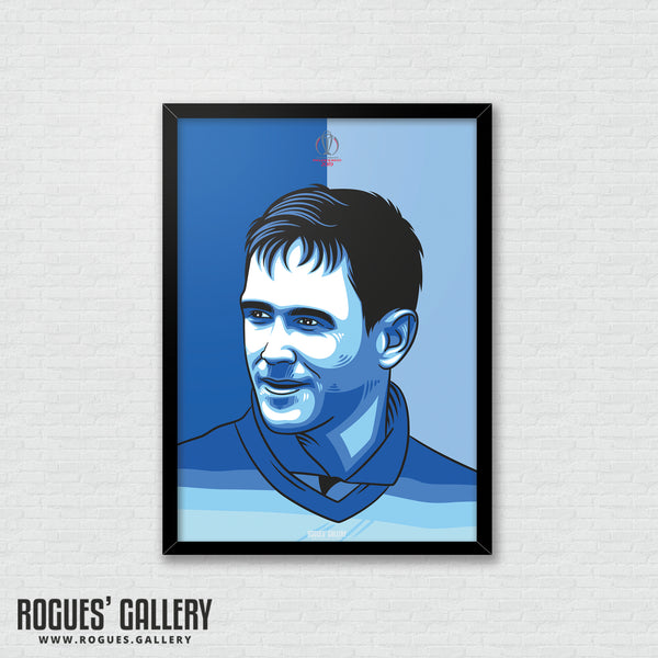 Eoin Morgan Cricket World Cup Winner 2019 - Get Behind The Lads A3 Print