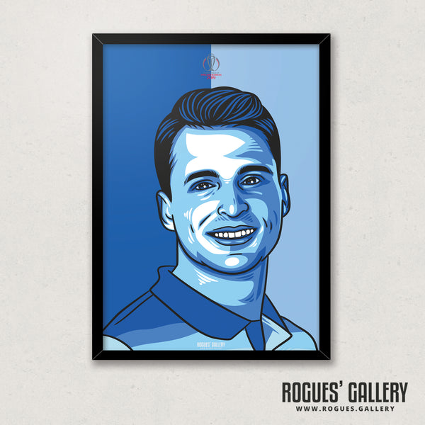 Jos Buttler Cricket World Cup Winner 2019 - Get Behind The Lads A3 Print