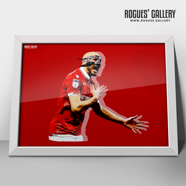 Benalouane: Heroes Wear Masks - A3 Print