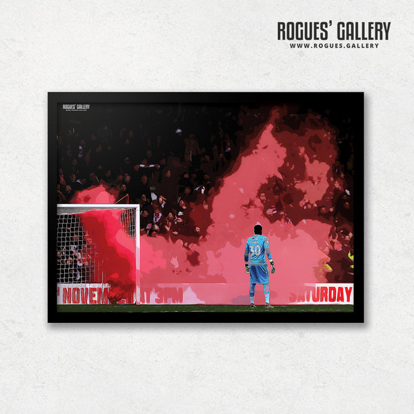 Brice Samba: Smoke - A3 Print - A1 & A0 also available