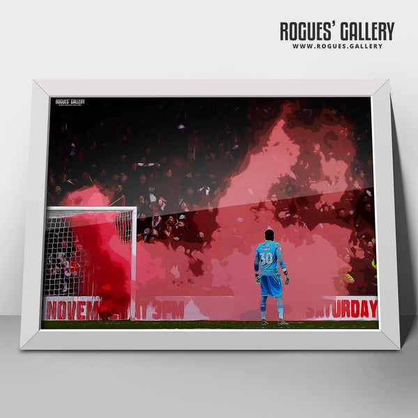 Brice Samba: Smoke - A3 Print - A1 & A0 also available