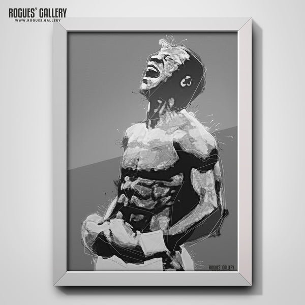 Chris Eubank: The Scream - A3, A2, A1 or A0 Prints