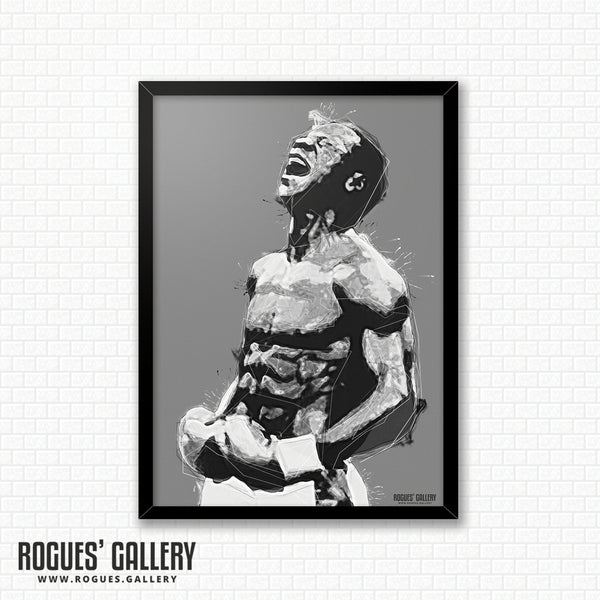 Chris Eubank: The Scream - A3, A2, A1 or A0 Prints