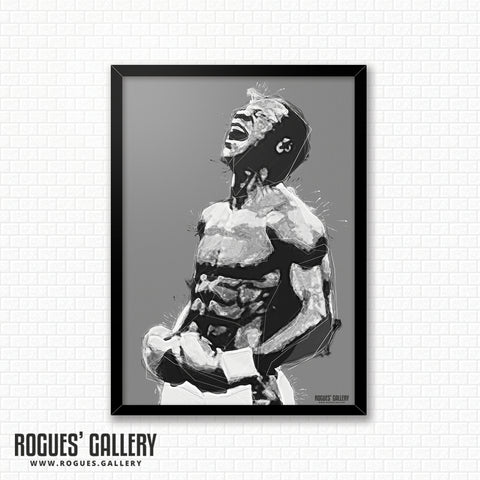 Chris Eubank: The Scream - A3, A2, A1 or A0 Prints