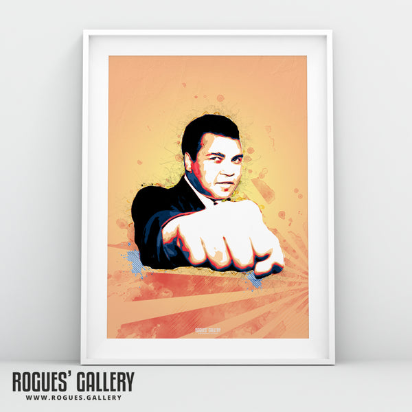 Muhammad Ali - Fist - A3 Print