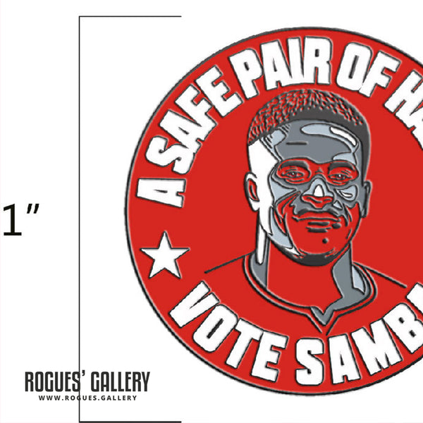 Forest #GetBehindTheLads Campaign Pins & key rings - 50% OFF Sabri Ones!