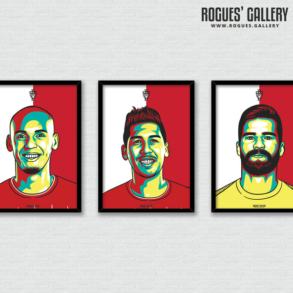 Alisson - A3 Champions Icon Print