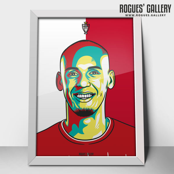 Fabinho - A3 Champions Icon Print