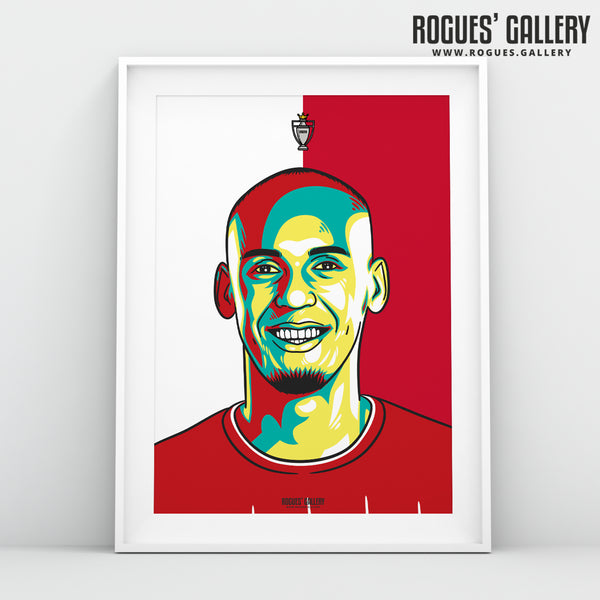 Fabinho - A3 Champions Icon Print